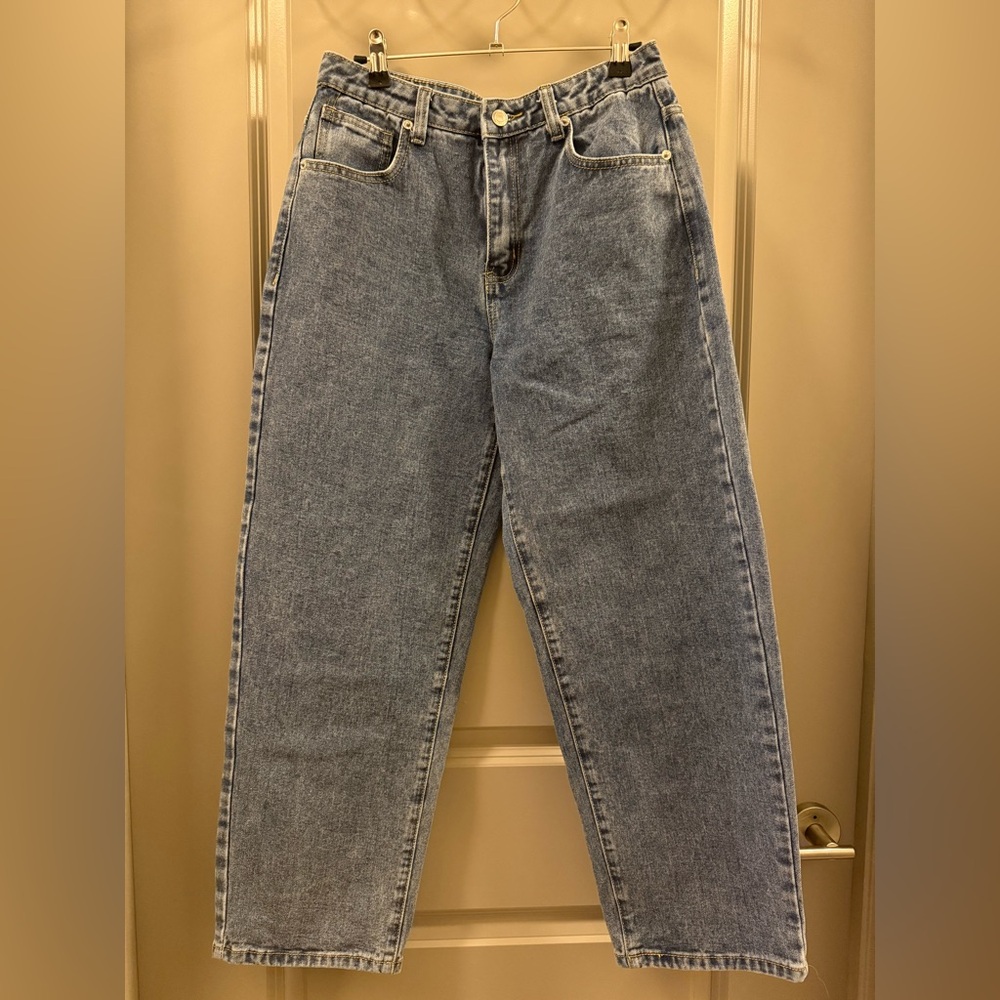 PLT Petite L28 Light Wash Boyfriend Jeans Sz 4